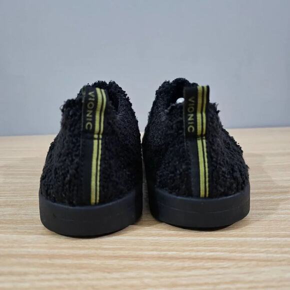 Vionic Pismo Casual Boucle Sneaker Womens Black Looped Knit Beach Shoe Size 7.5 - Picture 6 of 12